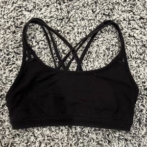 BLACK ATHLETA SPORTS BRA